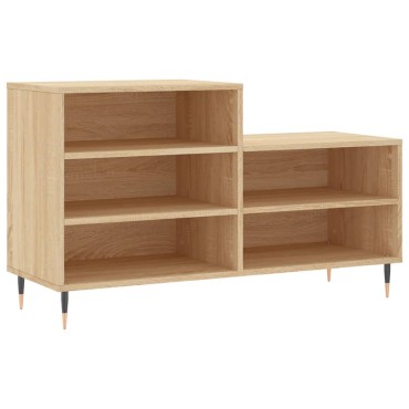 vidaXL Παπουτσοθήκη Sonoma Δρυς 102x36x60cm από Επεξεργασμένο Ξύλο