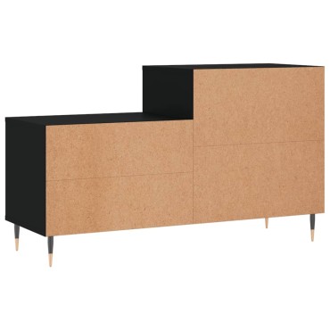 vidaXL Παπουτσοθήκη Μαύρο 102x36x60cm από Επεξεργασμένο Ξύλο