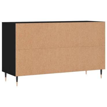 vidaXL Παπουτσοθήκη Μαύρο 102x36x60cm από Επεξεργασμένο Ξύλο