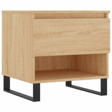 vidaXL Τραπέζια Σαλονιού 2 τεμ. Sonoma Δρυς 50x46x50cm Επεξεργ. Ξύλο