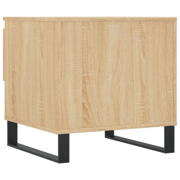 vidaXL Τραπέζια Σαλονιού 2 τεμ. Sonoma Δρυς 50x46x50cm Επεξεργ. Ξύλο
