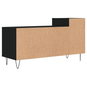 vidaXL Έπιπλο Τηλεόρασης Μαύρο 100x35x55cm Επεξ. Επεξεργασμένο Ξύλο