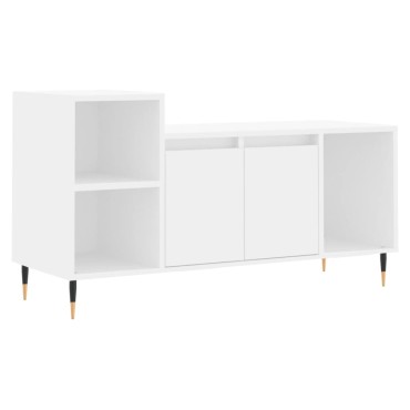 vidaXL Έπιπλο Τηλεόρασης Λευκό 100x35x55cm Επεξεργασμένο Ξύλο