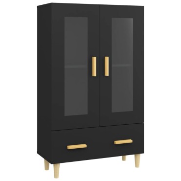 vidaXL Ντουλάπι άσπρο 70x31x115cm από Επεξεργασμένο Ξύλο 1 τεμ.