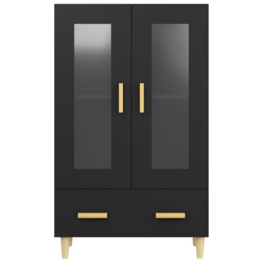 vidaXL Ντουλάπι άσπρο 70x31x115cm από Επεξεργασμένο Ξύλο 1 τεμ.