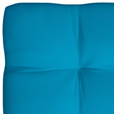 vidaXL Μαξιλάρι Παλέτας Μπλε 120x80x12cm Υφασμάτινο