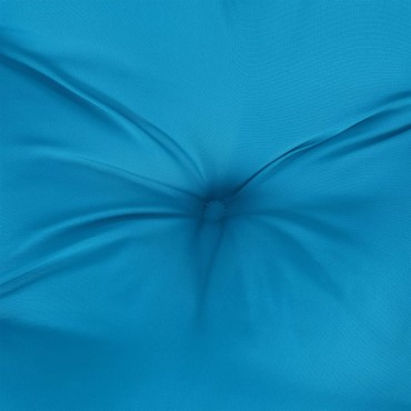 vidaXL Μαξιλάρι Παλέτας Μπλε 120x80x12cm Υφασμάτινο