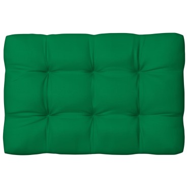 vidaXL Μαξιλάρι Παλέτας Πράσινο 120x80x12cm Υφασμάτινο