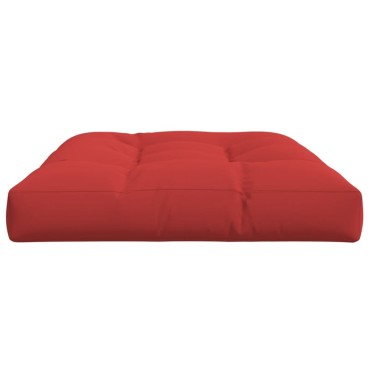 vidaXL Μαξιλάρι Καναπέ Παλέτας Κόκκινο 120x80x12cm Υφασμάτινο