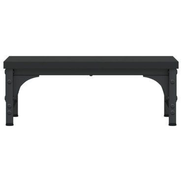 vidaXL Βάση Οθόνης Μαύρη 37 x 23 x 14 εκ. από Επεξεργασμένο Ξύλο
