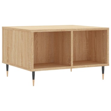 vidaXL Τραπεζάκι Σαλονιού Sonoma Δρυς 60x50x36,5cm Επεξεργασμένο Ξύλο 1 τεμ.
