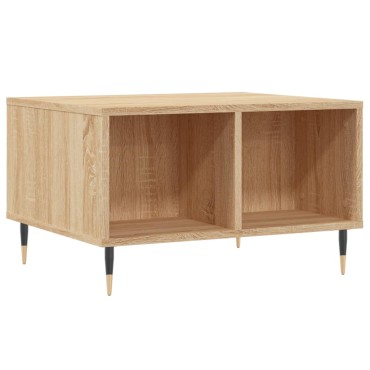 vidaXL Τραπεζάκι Σαλονιού Sonoma Δρυς 60x50x36,5cm Επεξεργασμένο Ξύλο 1 τεμ.