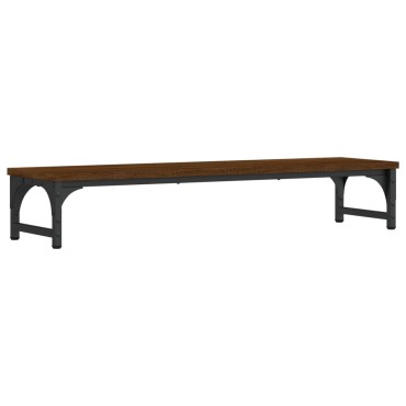 vidaXL Βάση Οθόνης Καφέ Δρυς 85x23x15,5 εκ. από Επεξεργασμένο Ξύλο