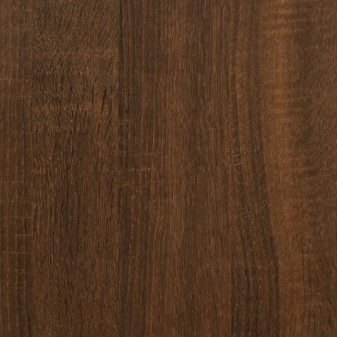 vidaXL Βάση Εκτυπωτή 2 Επιπέδων Καφέ Δρυς 44x26x31,5 εκ Επεξ. Ξύλο