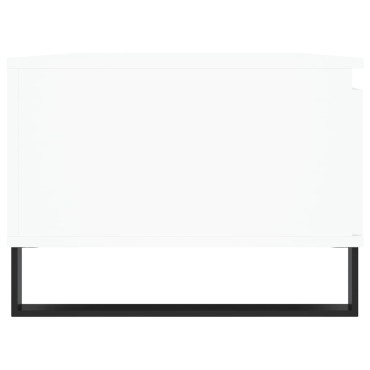 vidaXL Τραπεζάκι Σαλονιού Λευκό 90x50x36,5cm Επεξεργασμένο Ξύλο 1 τεμ.