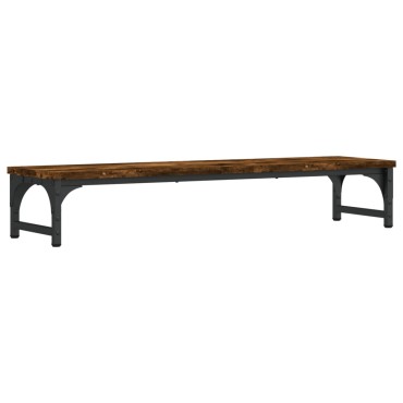 vidaXL Βάση Οθόνης Καπνιστή Δρυς 85x23x15,5 εκ. από Επεξεργασμένο Ξύλο