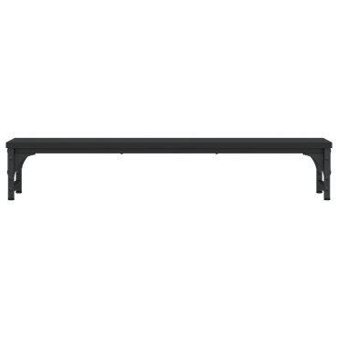 vidaXL Βάση Οθόνης Μαύρη 85 x 23 x 15,5 εκ. από Επεξεργασμένο Ξύλο