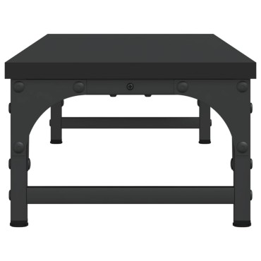 vidaXL Βάση Οθόνης Μαύρη 85 x 23 x 15,5 εκ. από Επεξεργασμένο Ξύλο
