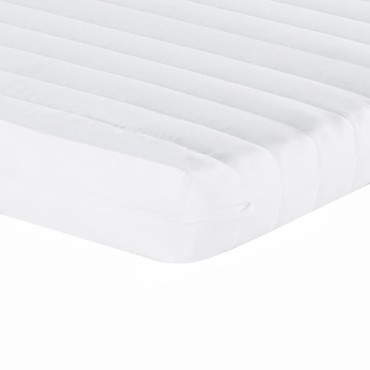 vidaXL Καναπές Κρεβάτι Συρόμενος Αν. Γκρι 90x200εκ Βελούδινος Στρώματα