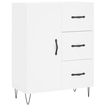 vidaXL Ντουλάπι Λευκό 69,5x34x180cm από Επεξεργασμένο Ξύλο 1 τεμ.