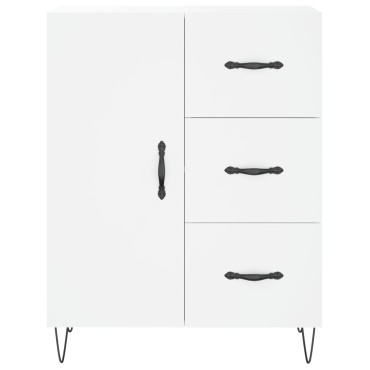 vidaXL Ντουλάπι Λευκό 69,5x34x180cm από Επεξεργασμένο Ξύλο 1 τεμ.