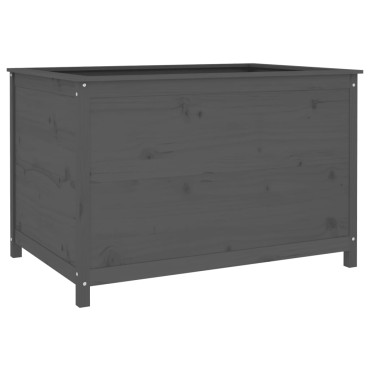 vidaXL Ζαρντινιέρα Υπερυψωμένη 119,5x82,5x78 εκ. από Μασίφ Ξύλο Πεύκου
