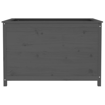 vidaXL Ζαρντινιέρα Υπερυψωμένη 119,5x82,5x78 εκ. από Μασίφ Ξύλο Πεύκου