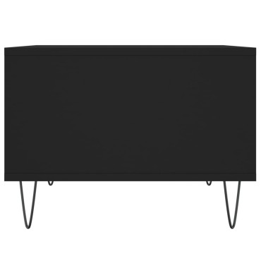 vidaXL Τραπεζάκι Σαλονιού Μαύρο 60x50x36,5cm από Επεξεργασμένο Ξύλο 1 τεμ.