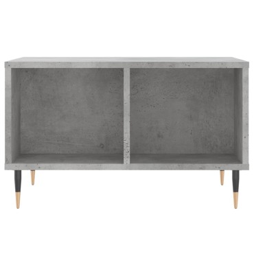 vidaXL Τραπεζάκι Σαλονιού Γκρι Σκυρ. 60x50x36,5cm Επεξεργ. Ξύλο 1 τεμ.