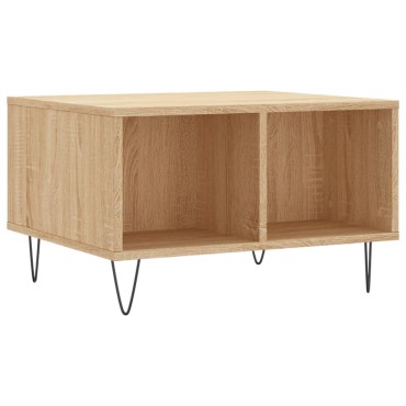 vidaXL Τραπεζάκι Σαλονιού Sonoma Δρυς 60x50x36,5cm Επεξεργασμένο Ξύλο 1 τεμ.