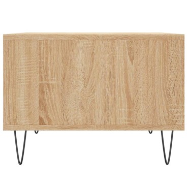 vidaXL Τραπεζάκι Σαλονιού Sonoma Δρυς 60x50x36,5cm Επεξεργασμένο Ξύλο 1 τεμ.