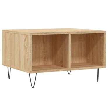 vidaXL Τραπεζάκι Σαλονιού Sonoma Δρυς 60x50x36,5cm Επεξεργασμένο Ξύλο 1 τεμ.