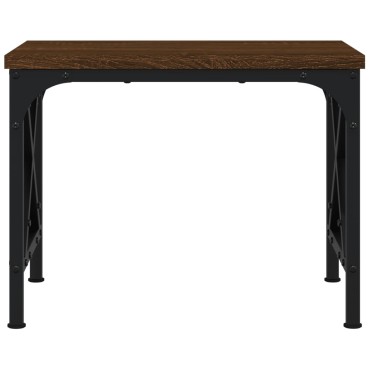 vidaXL Βάση Εκτυπωτή Καφέ Δρυς 40 x 30 x 31 εκ. από Επεξεργασμένο Ξύλο