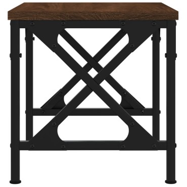 vidaXL Βάση Εκτυπωτή Καφέ Δρυς 40 x 30 x 31 εκ. από Επεξεργασμένο Ξύλο