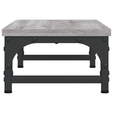 vidaXL Βάση Οθόνης Γκρι Sonoma 55 x 23 x 14 εκ. από Επεξεργασμένο Ξύλο
