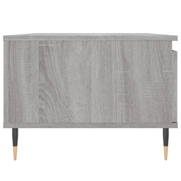 vidaXL Τραπεζάκι Σαλονιού Γκρι Sonoma 90x50x36,5cm Επεξεργασμένο Ξύλο 1 τεμ.