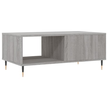 vidaXL Τραπεζάκι Σαλονιού Γκρι Sonoma 90x50x36,5cm Επεξεργασμένο Ξύλο 1 τεμ.
