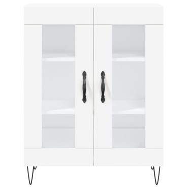 vidaXL Ντουλάπι Λευκό 69,5x34x180cm από Επεξεργασμένο Ξύλο 1 τεμ.