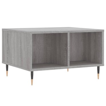 vidaXL Τραπεζάκι Σαλονιού Γκρι Sonoma 60x50x36,5cm Επεξεργασμένο Ξύλο 1 τεμ.