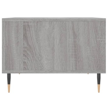 vidaXL Τραπεζάκι Σαλονιού Γκρι Sonoma 60x50x36,5cm Επεξεργασμένο Ξύλο 1 τεμ.