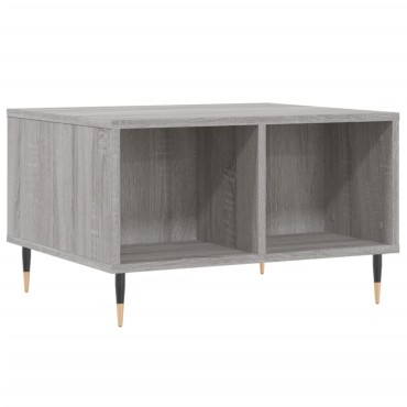 vidaXL Τραπεζάκι Σαλονιού Γκρι Sonoma 60x50x36,5cm Επεξεργασμένο Ξύλο 1 τεμ.