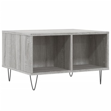 vidaXL Τραπεζάκι Σαλονιού Γκρι Sonoma 60x50x36,5cm Επεξεργασμένο Ξύλο 1 τεμ.
