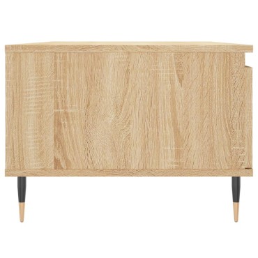 vidaXL Τραπεζάκι Σαλονιού Sonoma Δρυς 90x50x36,5cm Επεξεργασμ. Ξύλο 1 τεμ.