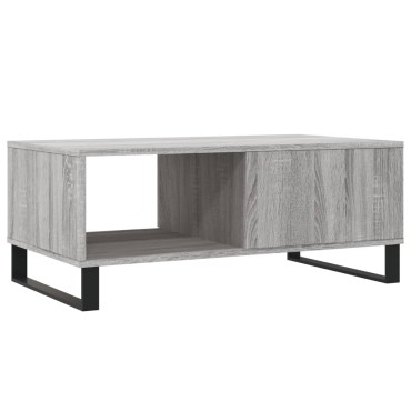 vidaXL Τραπεζάκι Σαλονιού Γκρι Sonoma 90x50x36,5cm Επεξεργασμένο Ξύλο 1 τεμ.