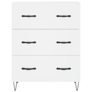 vidaXL Ντουλάπι Λευκό 69,5x34x180cm από Επεξεργασμένο Ξύλο 1 τεμ.