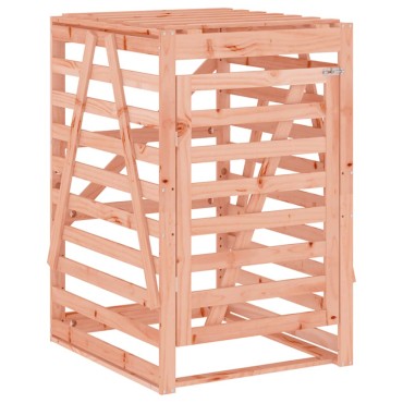 vidaXL Αποθήκευση Τροχήλατου Κάδου 84x90x128,5 εκ. Ξύλο Ψευδοτσούγκας