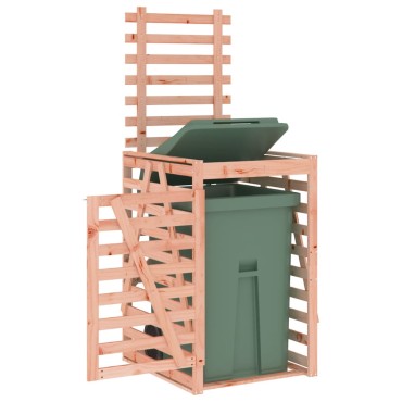 vidaXL Αποθήκευση Τροχήλατου Κάδου 84x90x128,5 εκ. Ξύλο Ψευδοτσούγκας