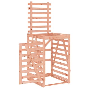 vidaXL Αποθήκευση Τροχήλατου Κάδου 84x90x128,5 εκ. Ξύλο Ψευδοτσούγκας