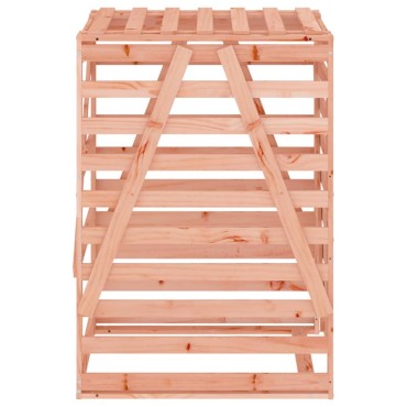 vidaXL Αποθήκευση Τροχήλατου Κάδου 84x90x128,5 εκ. Ξύλο Ψευδοτσούγκας