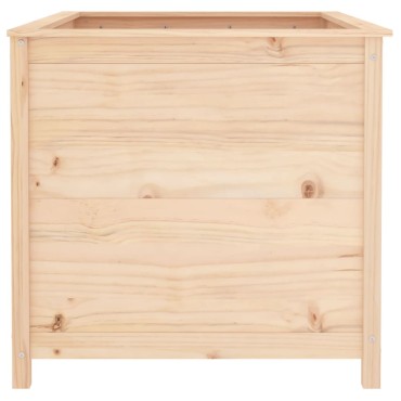vidaXL Ζαρντινιέρα Υπερυψωμένη 119,5x82,5x78 εκ. από Μασίφ Ξύλο Πεύκου